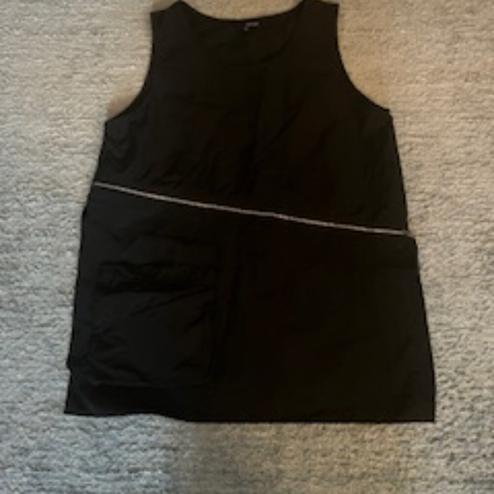 Sun Kim black vest top size M